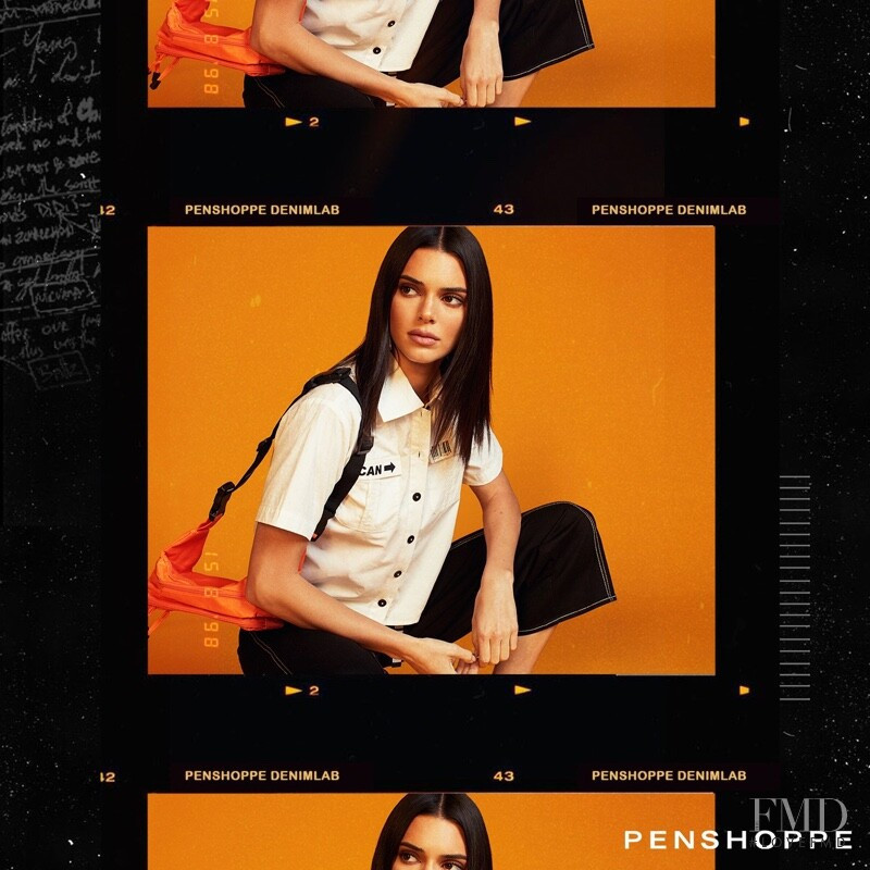 Kendall Jenner featured in  the Penshoppe DenimLab advertisement for Summer 2019