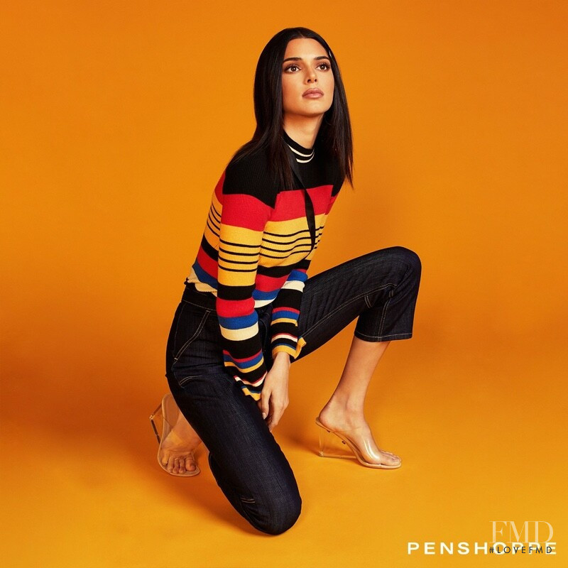 Kendall Jenner featured in  the Penshoppe DenimLab advertisement for Summer 2019