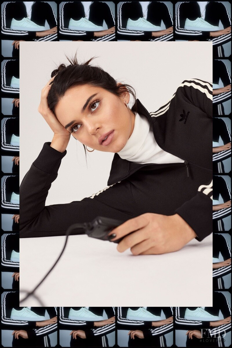 Kendall Jenner featured in  the Adidas Originals Sleek advertisement for Spring/Summer 2019