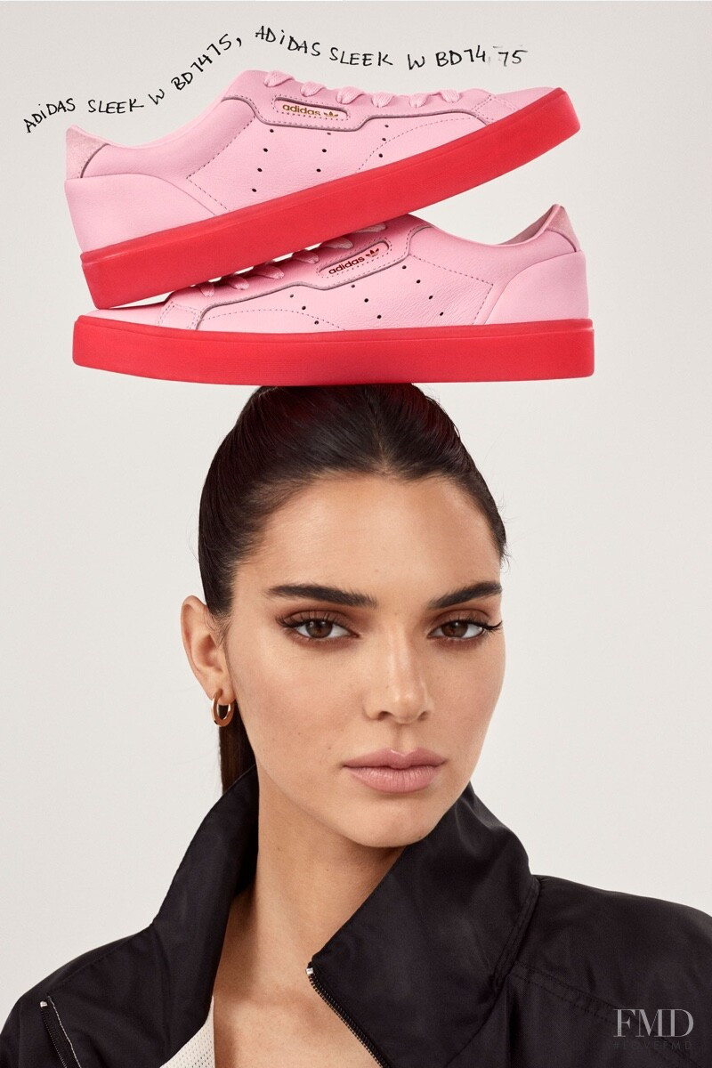 Kendall Jenner featured in  the Adidas Originals Sleek advertisement for Spring/Summer 2019