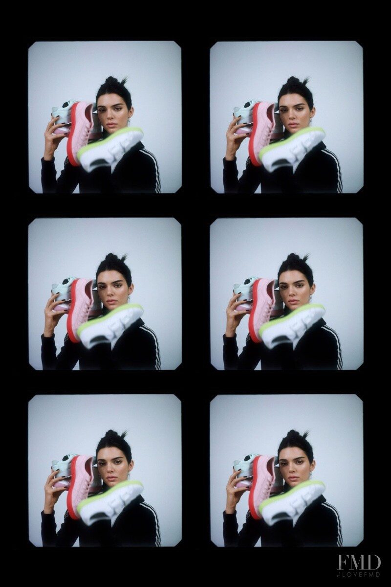 Kendall Jenner featured in  the Adidas Originals Sleek advertisement for Spring/Summer 2019