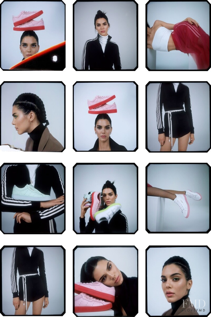 Kendall Jenner featured in  the Adidas Originals Sleek advertisement for Spring/Summer 2019