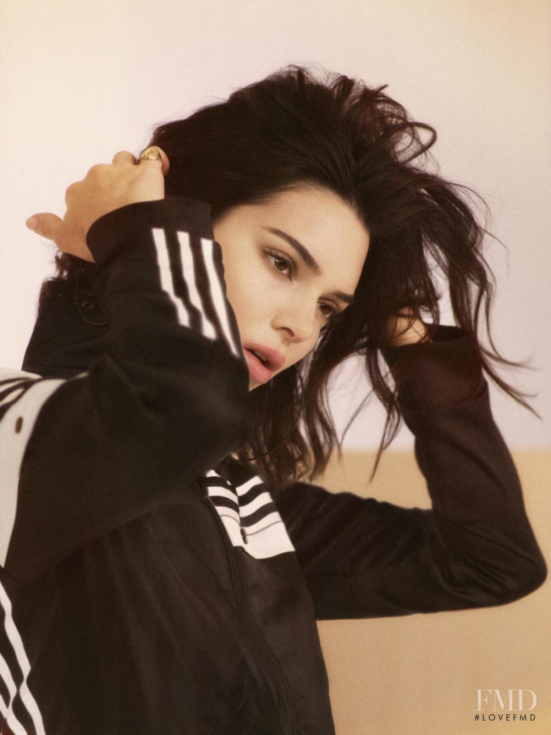 Kendall Jenner featured in  the Adidas Originals advertisement for Spring/Summer 2018