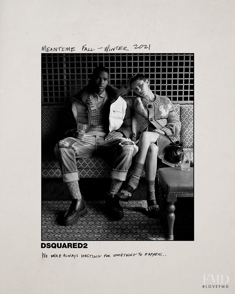 DSquared2 advertisement for Autumn/Winter 2021