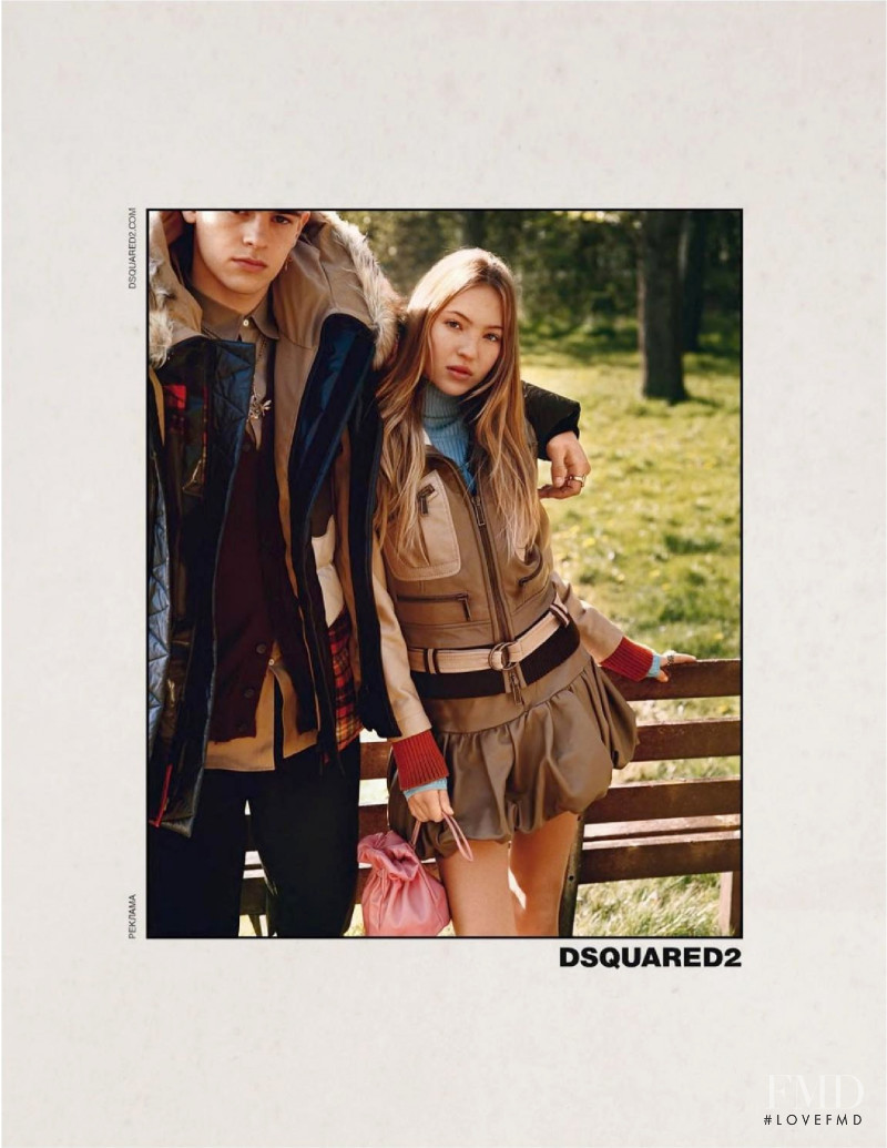 DSquared2 advertisement for Autumn/Winter 2021