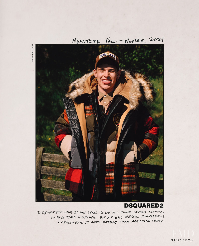 DSquared2 advertisement for Autumn/Winter 2021