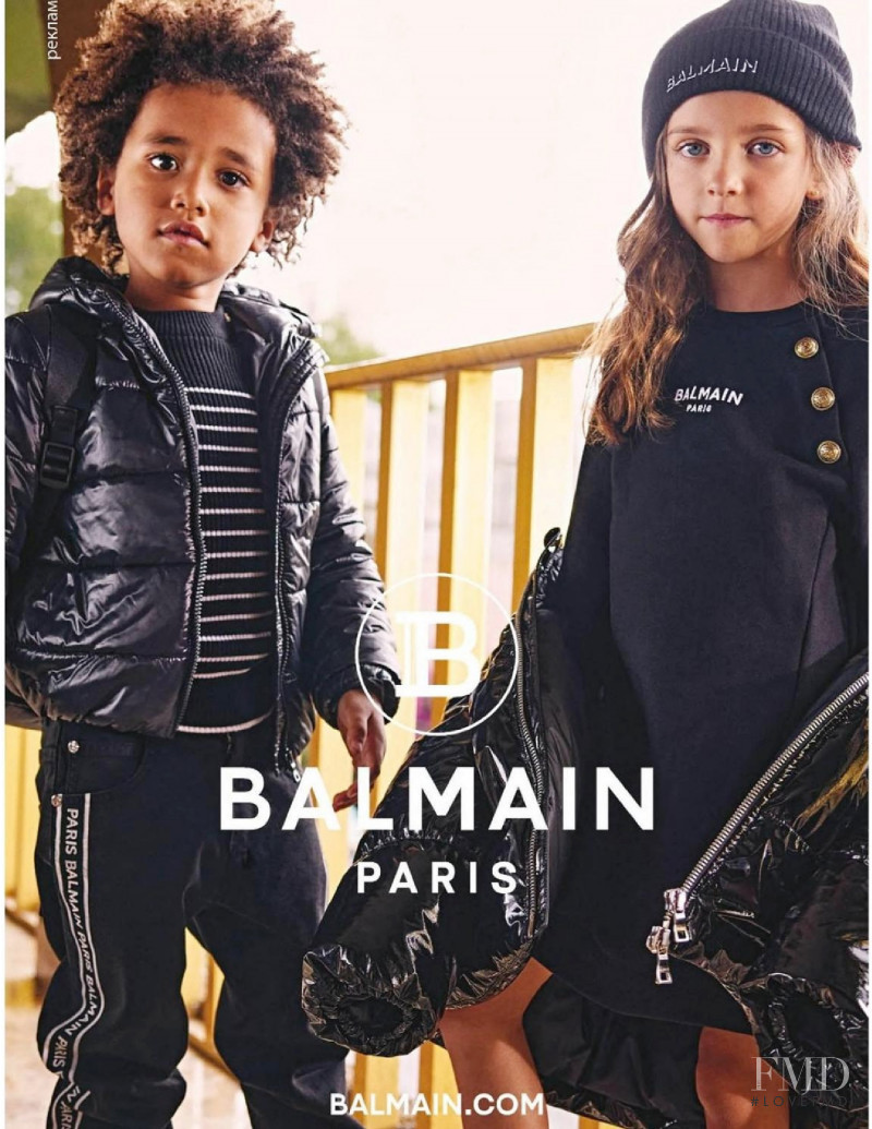 Balmain advertisement for Autumn/Winter 2021