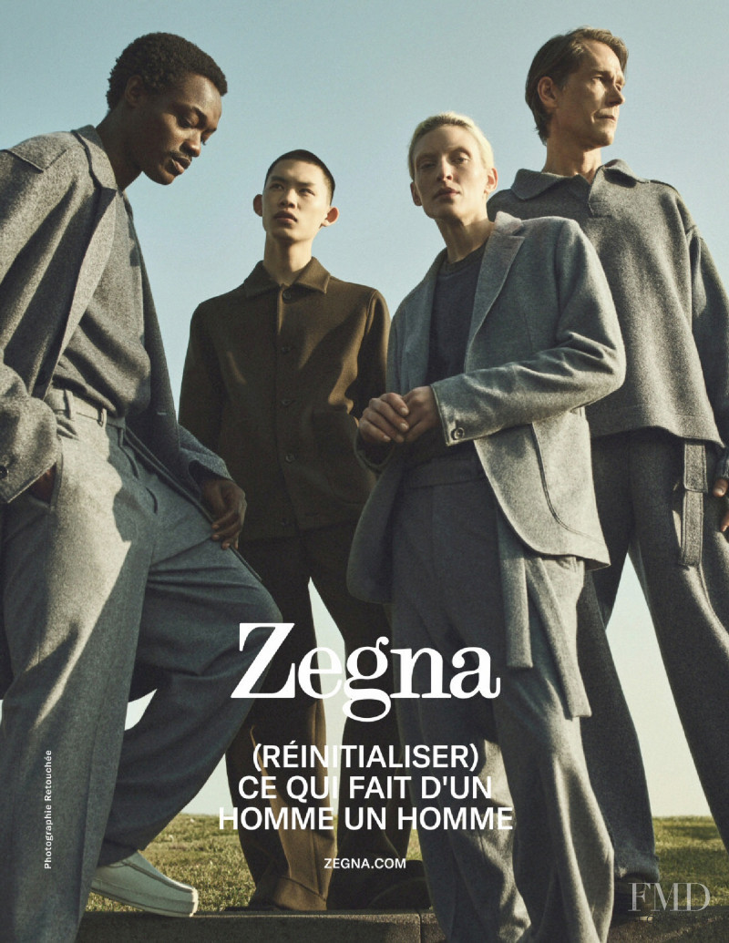 Ermenegildo Zegna advertisement for Autumn/Winter 2021