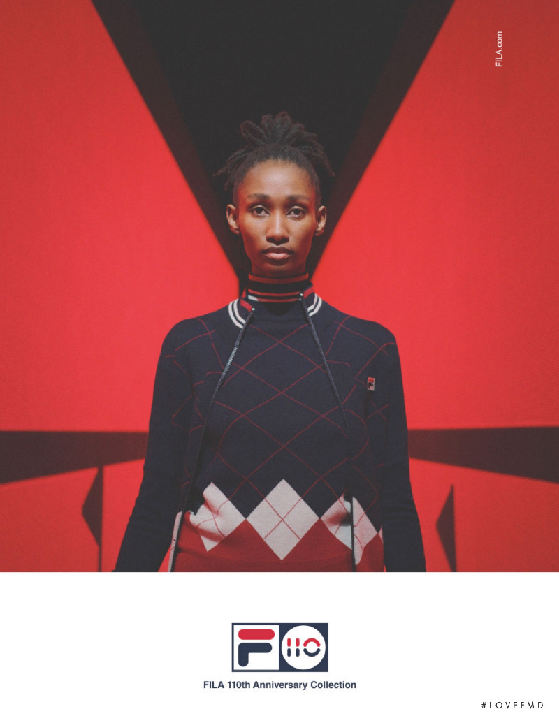 Fila advertisement for Autumn/Winter 2021