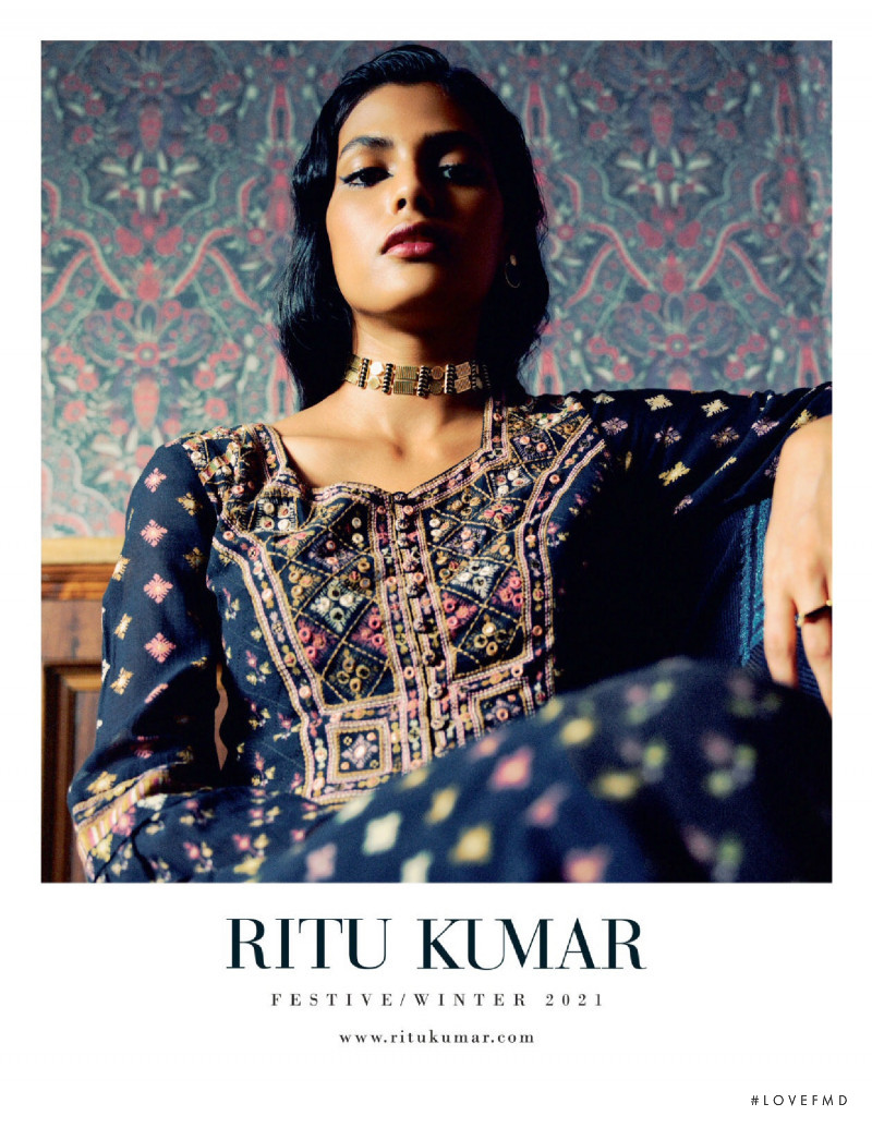 Ritu Kumar advertisement for Autumn/Winter 2021