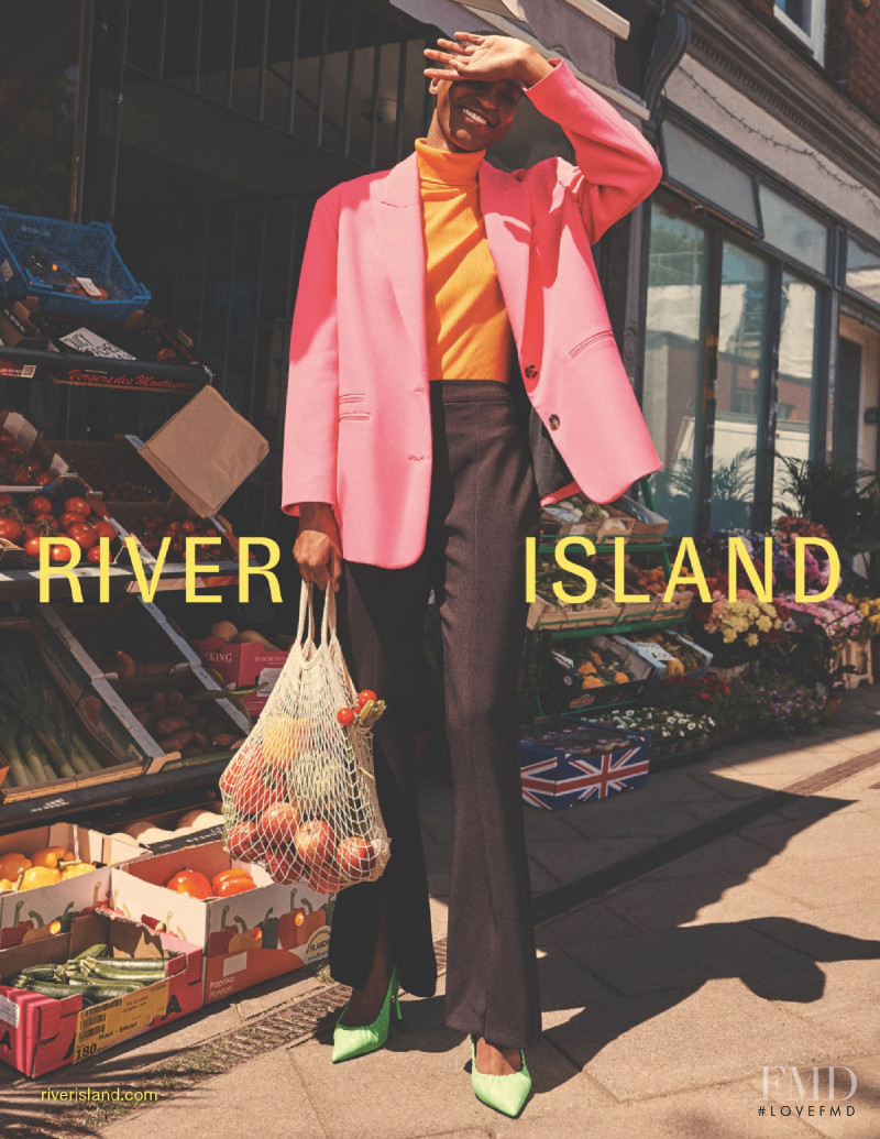 River Island advertisement for Autumn/Winter 2021