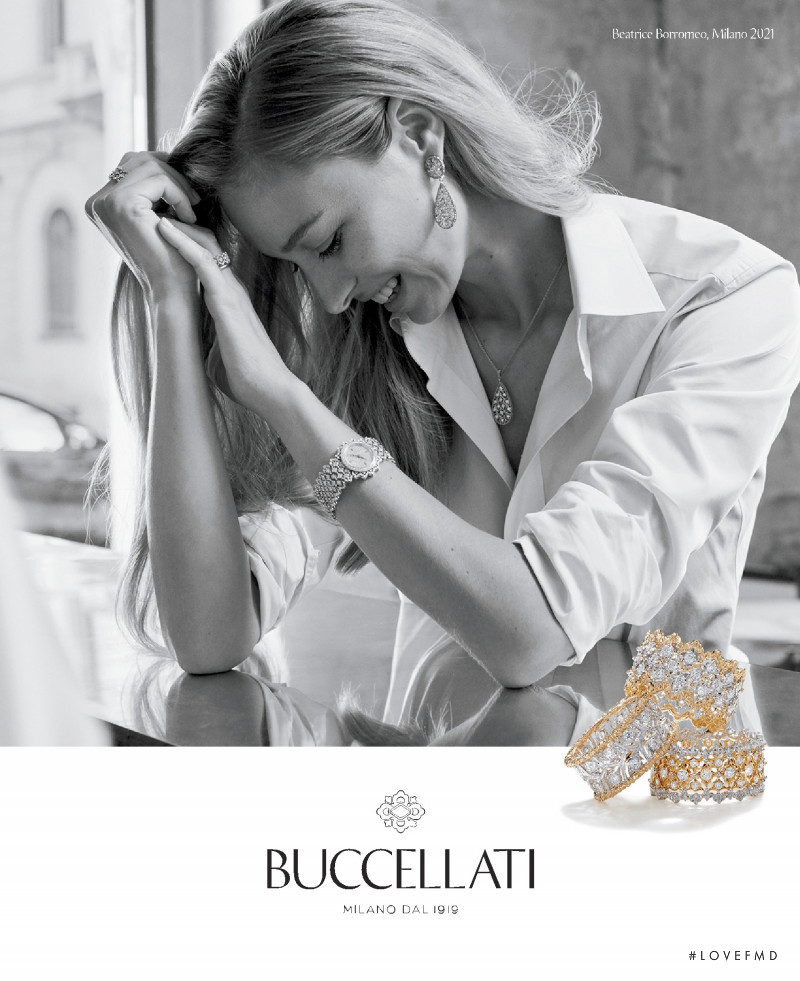 Buccellati advertisement for Autumn/Winter 2021