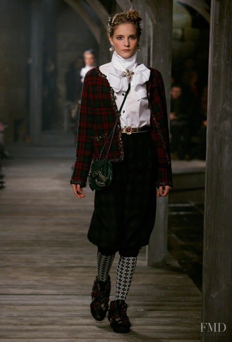 Dorothea Barth Jorgensen featured in  the Chanel fashion show for Pre-Fall 2013