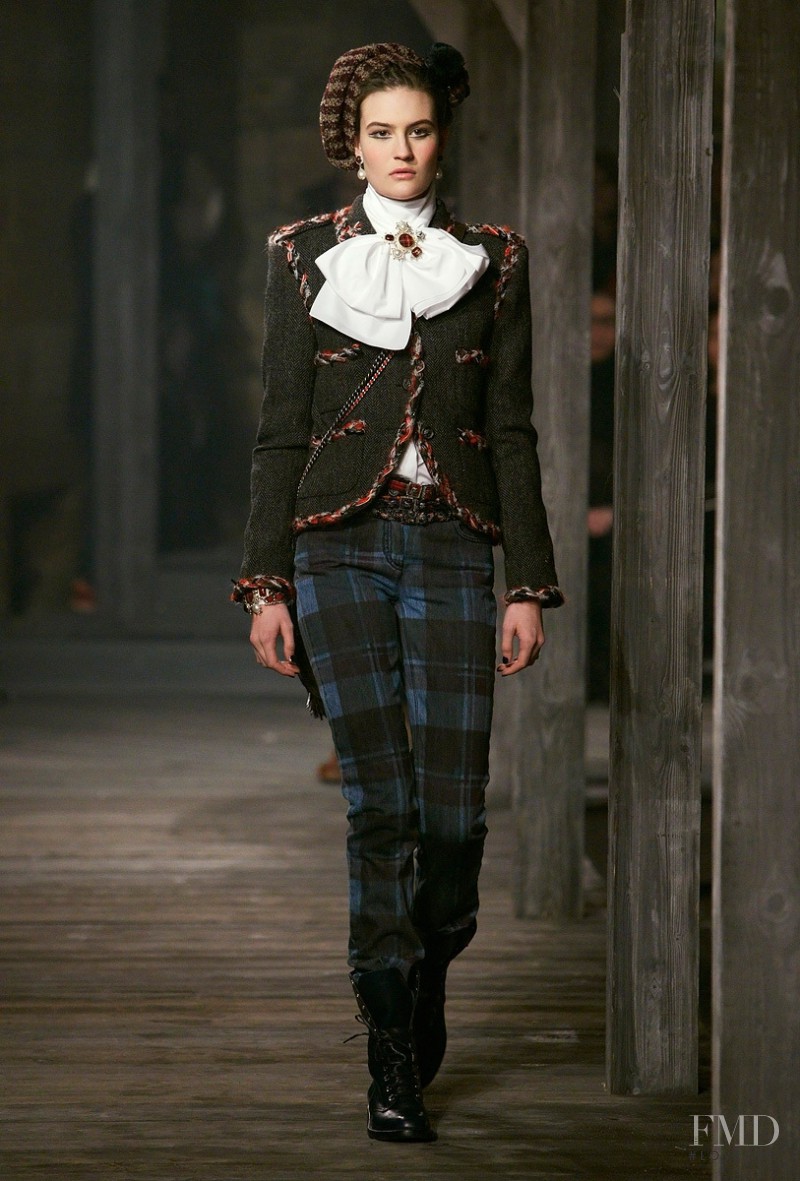 Maria Bradley featured in  the Chanel fashion show for Pre-Fall 2013
