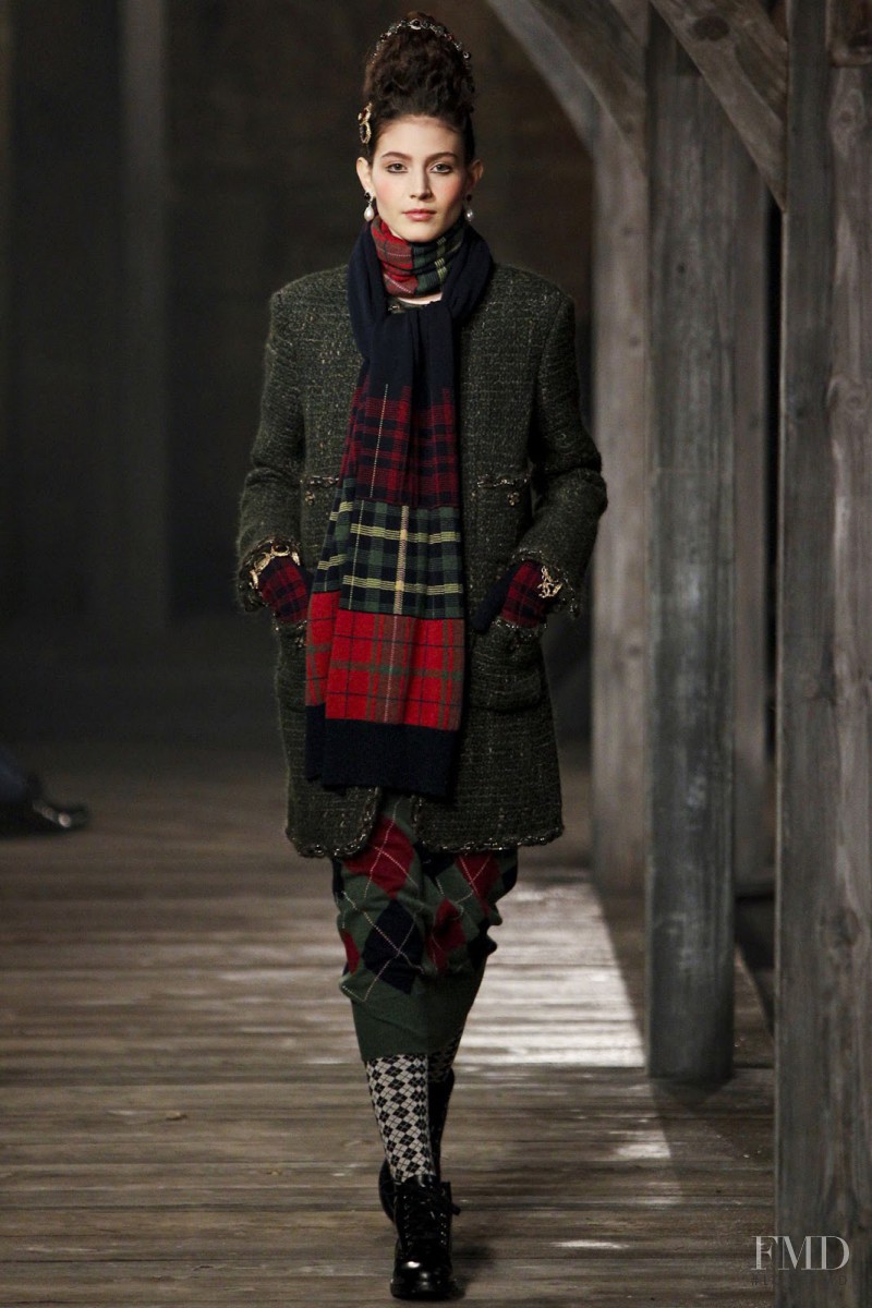 Giuliana Caramuto featured in  the Chanel fashion show for Pre-Fall 2013