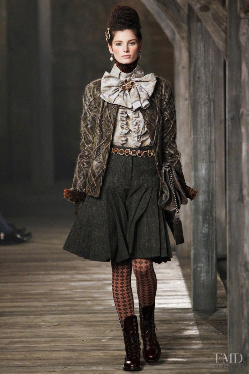 Ava Smith featured in  the Chanel fashion show for Pre-Fall 2013