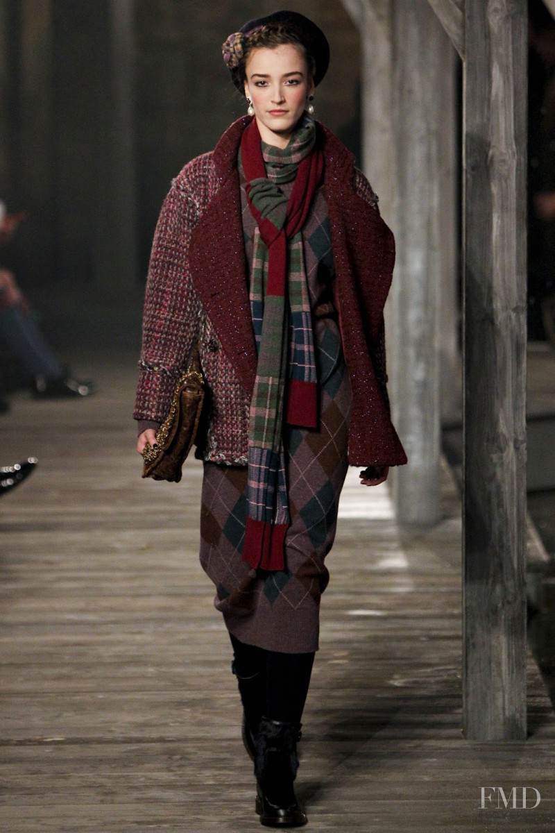 Lula Osterdahl featured in  the Chanel fashion show for Pre-Fall 2013