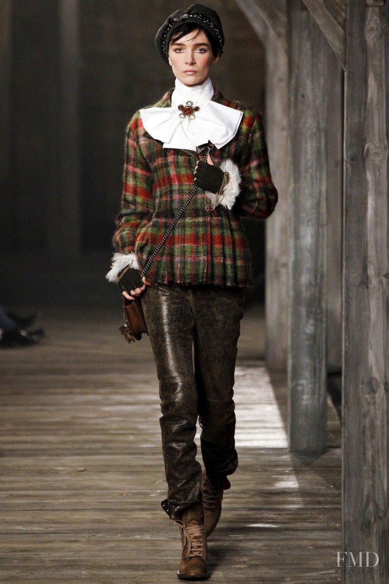 Janice Alida featured in  the Chanel fashion show for Pre-Fall 2013