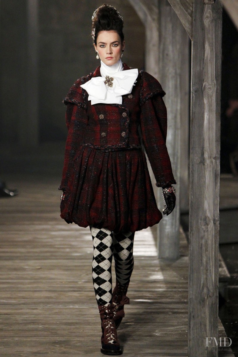 Patrycja Gardygajlo featured in  the Chanel fashion show for Pre-Fall 2013