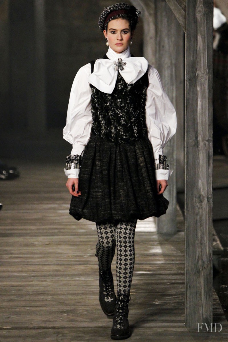 Maria Bradley featured in  the Chanel fashion show for Pre-Fall 2013