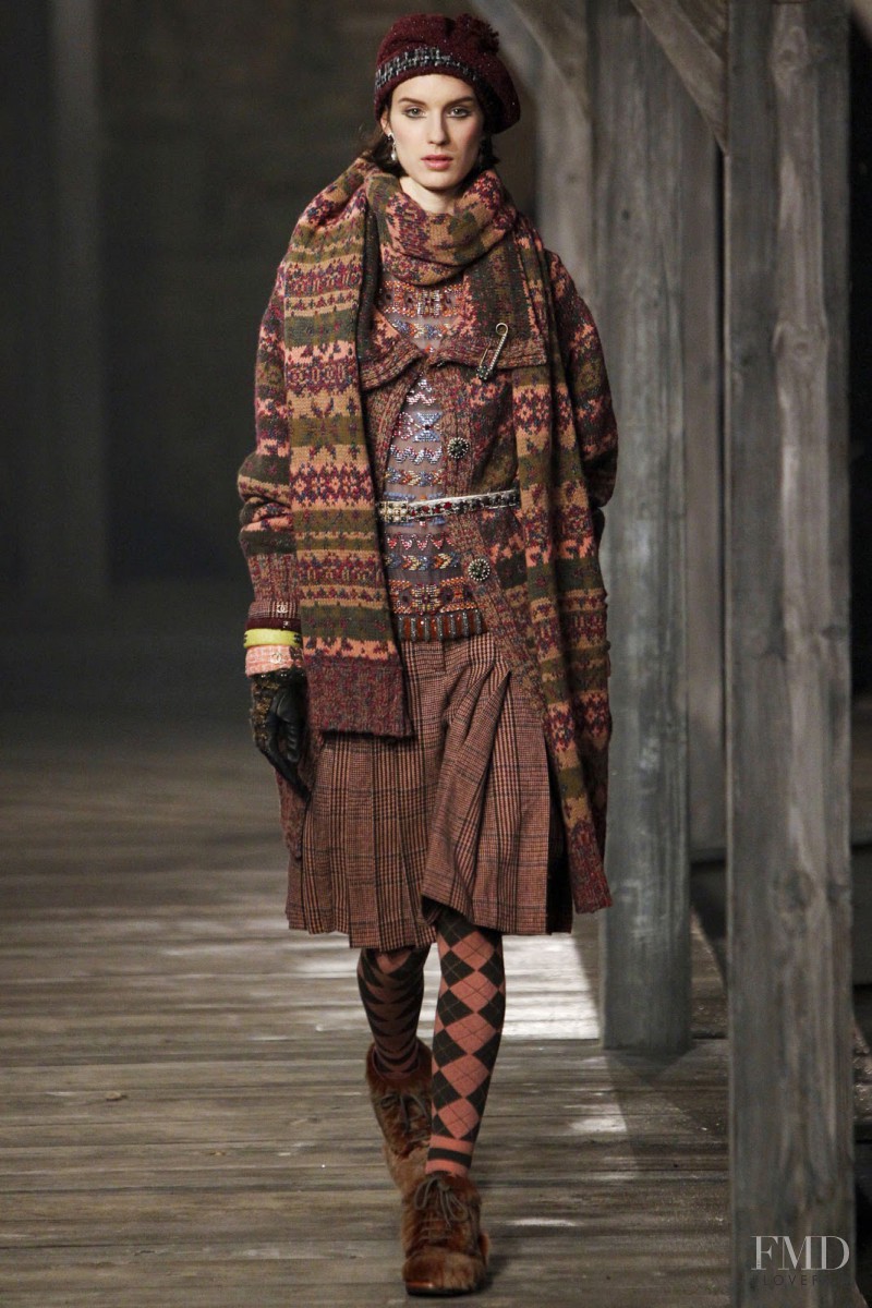 Marte Mei van Haaster featured in  the Chanel fashion show for Pre-Fall 2013