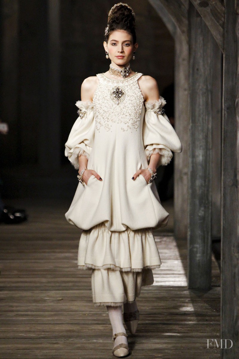 Giuliana Caramuto featured in  the Chanel fashion show for Pre-Fall 2013