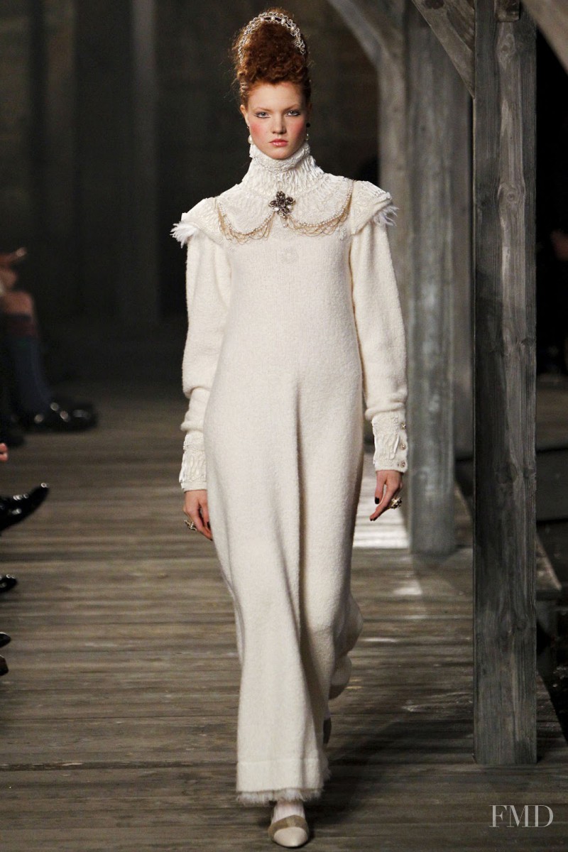 Anastasia Ivanova featured in  the Chanel fashion show for Pre-Fall 2013