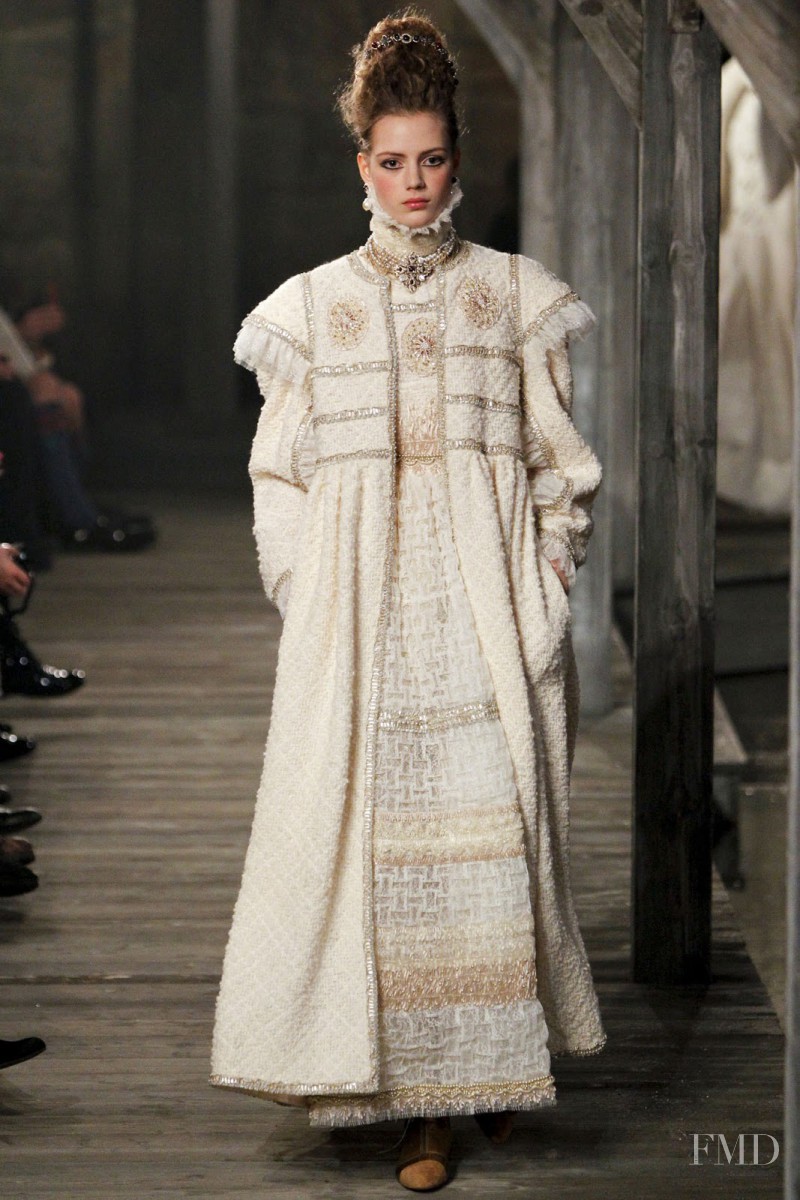 Esther Heesch featured in  the Chanel fashion show for Pre-Fall 2013