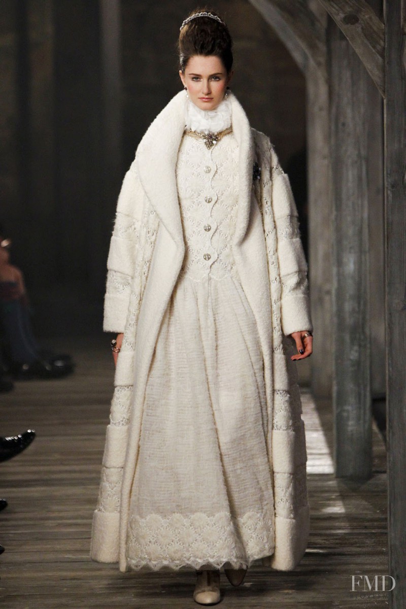 Mackenzie Drazan featured in  the Chanel fashion show for Pre-Fall 2013