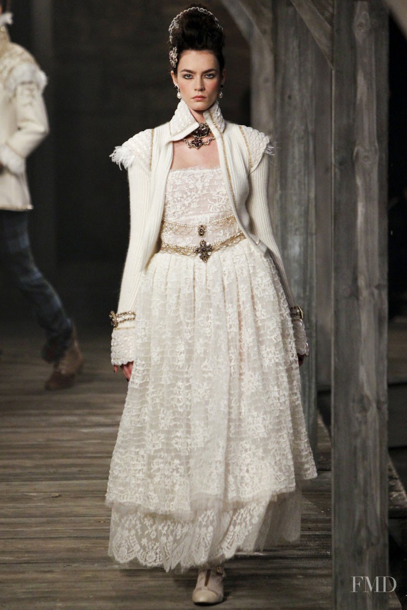 Patrycja Gardygajlo featured in  the Chanel fashion show for Pre-Fall 2013