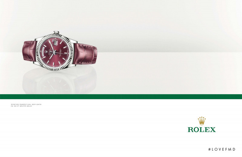 Rolex advertisement for Spring/Summer 2014