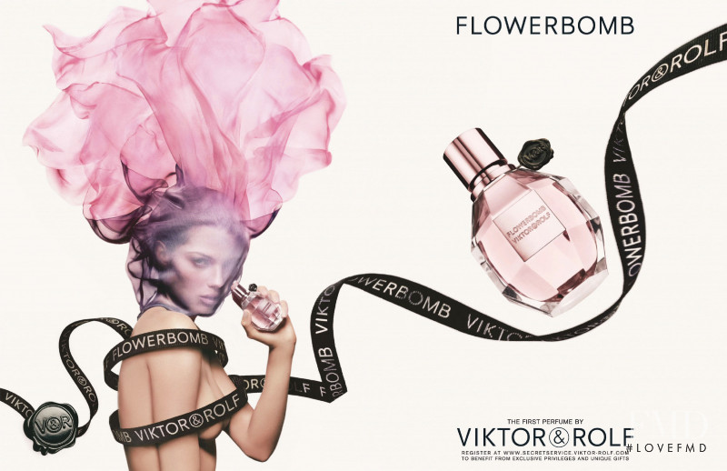 Viktor & Rolf Fragrance Flowerbomb advertisement for Autumn/Winter 2013