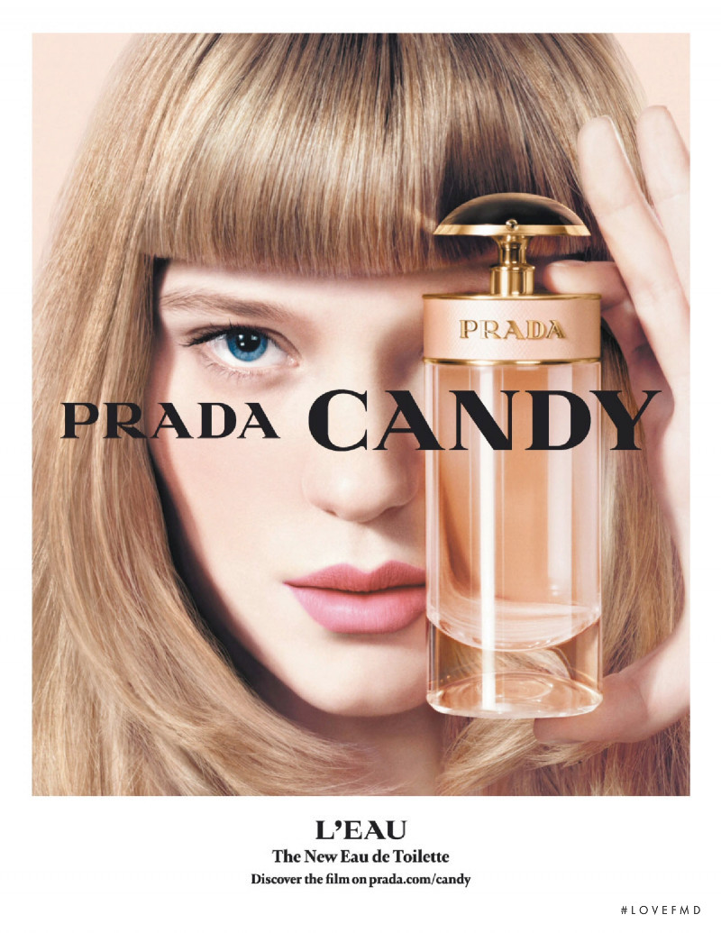 Prada Fragrance Candy advertisement for Spring/Summer 2014