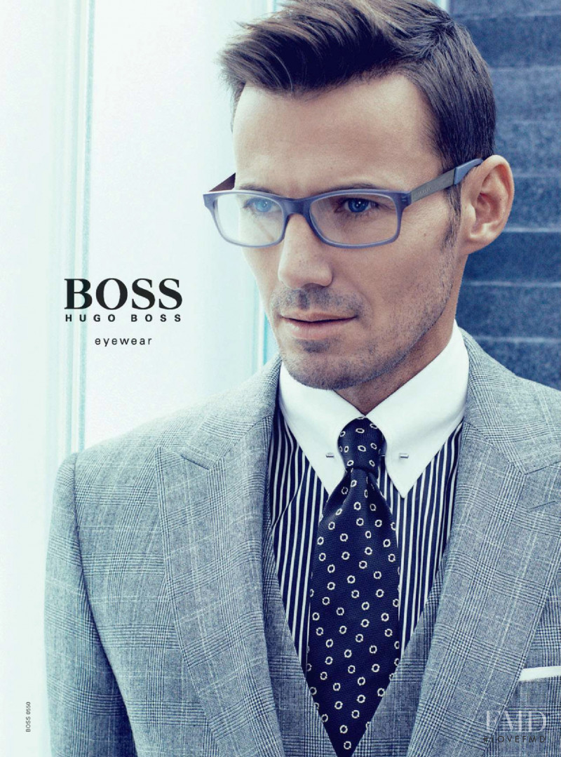 Hugo Boss Eyewear advertisement for Autumn/Winter 2013