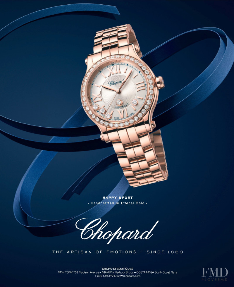 Chopard advertisement for Autumn/Winter 2021
