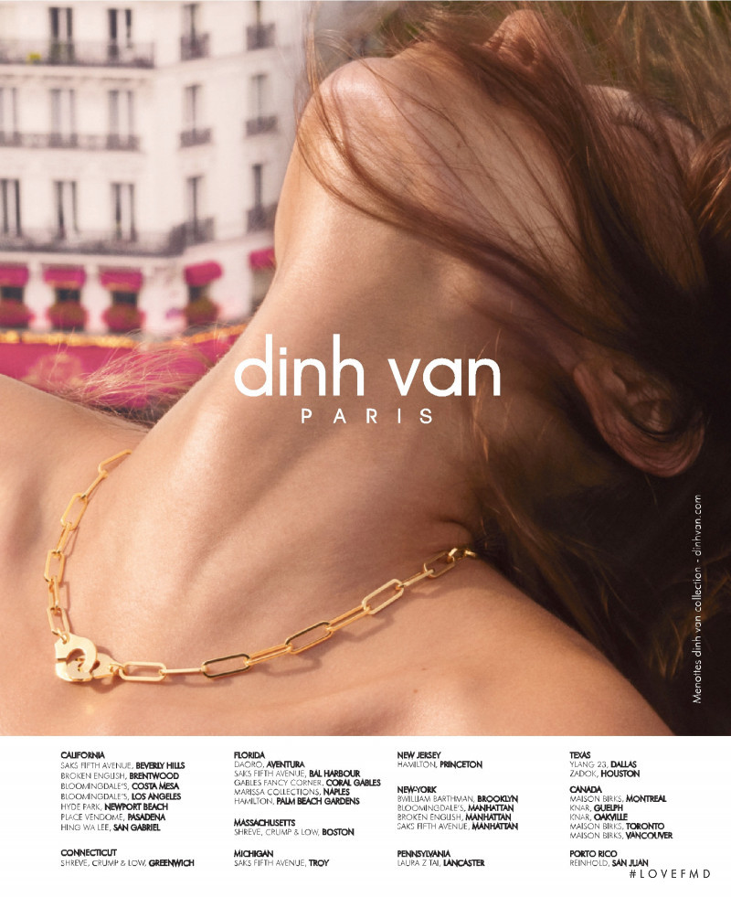 Dinh Van advertisement for Autumn/Winter 2021