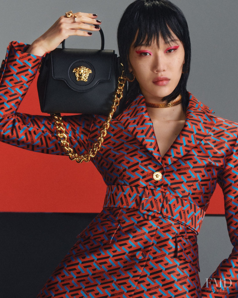 Versace La Greca Signature advertisement for Autumn/Winter 2021