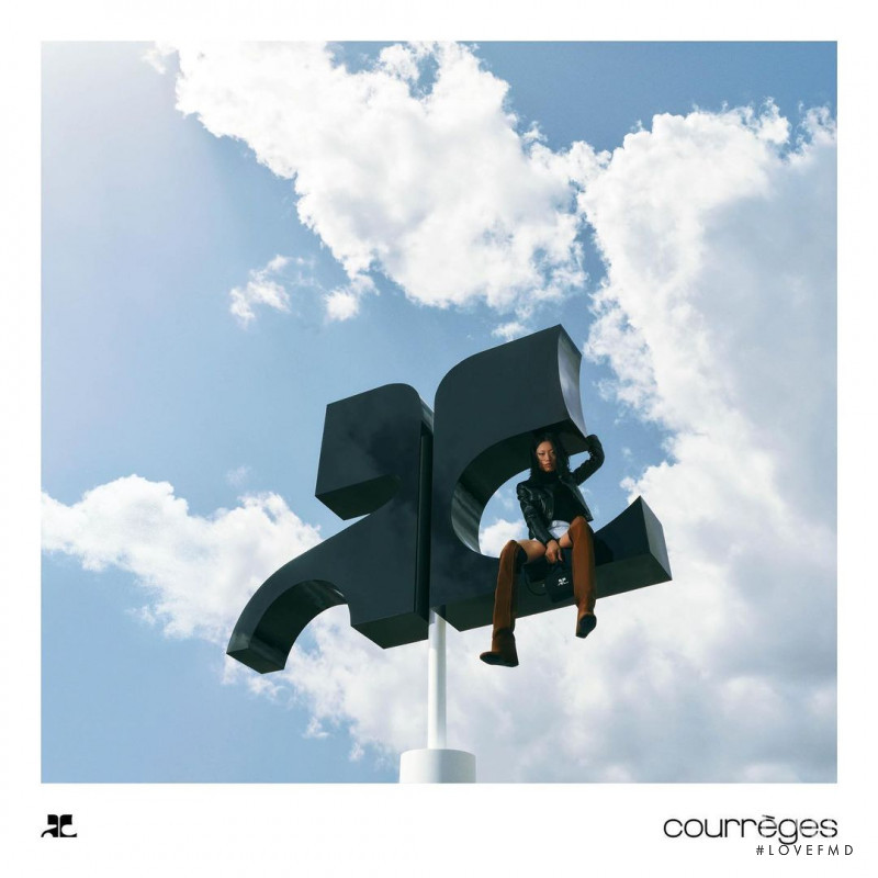 André Courrèges advertisement for Autumn/Winter 2021