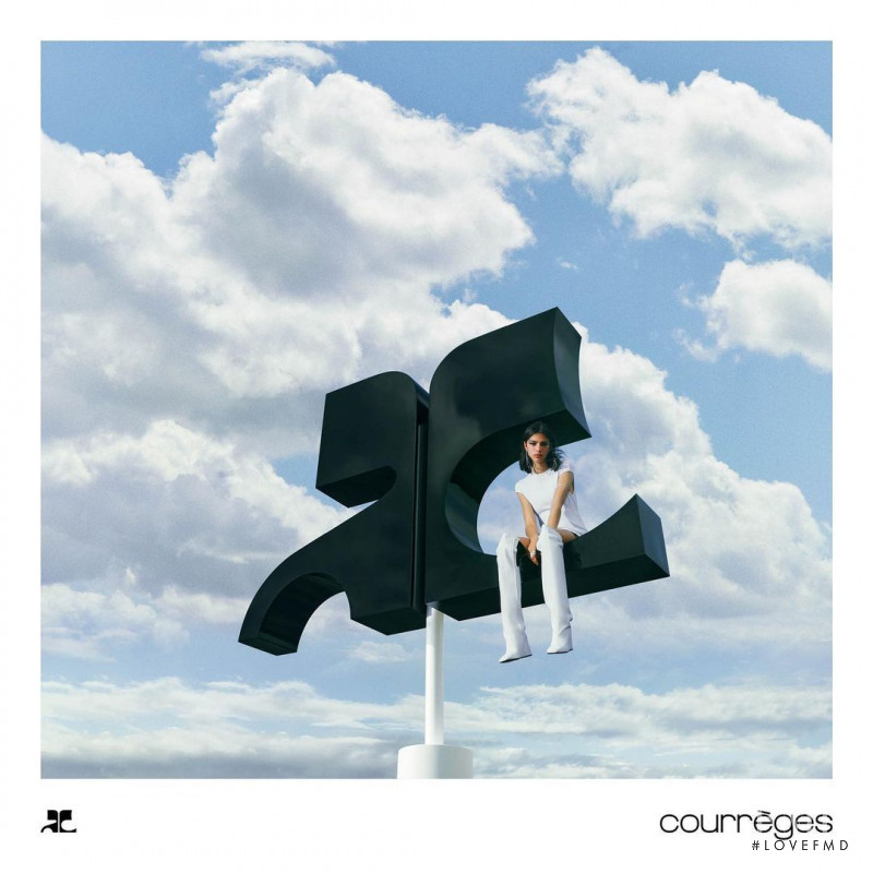 André Courrèges advertisement for Autumn/Winter 2021