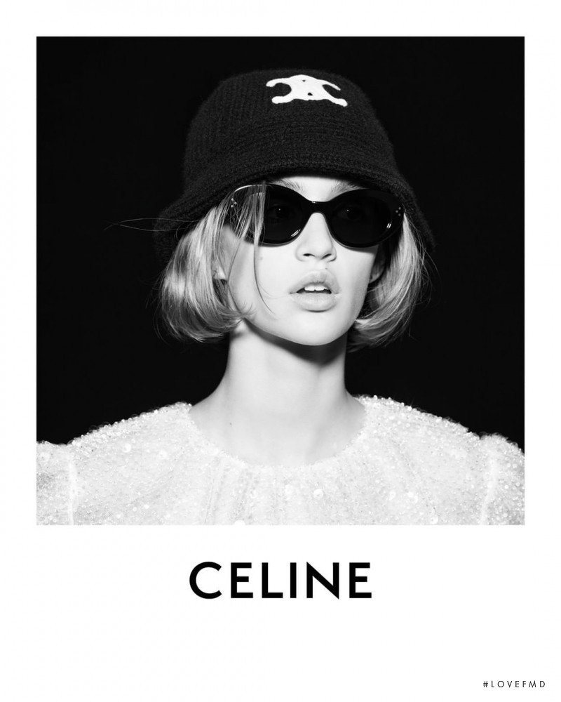 Quinn Elin Mora featured in  the Celine advertisement for Autumn/Winter 2021