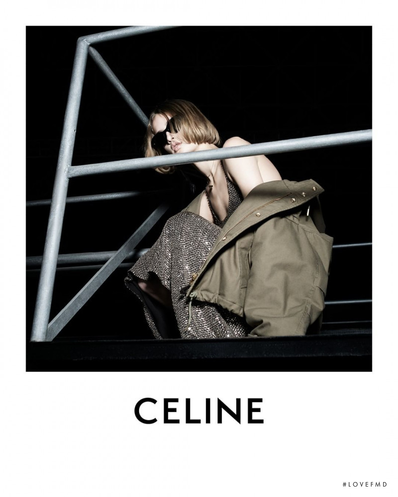 Quinn Elin Mora featured in  the Celine advertisement for Autumn/Winter 2021