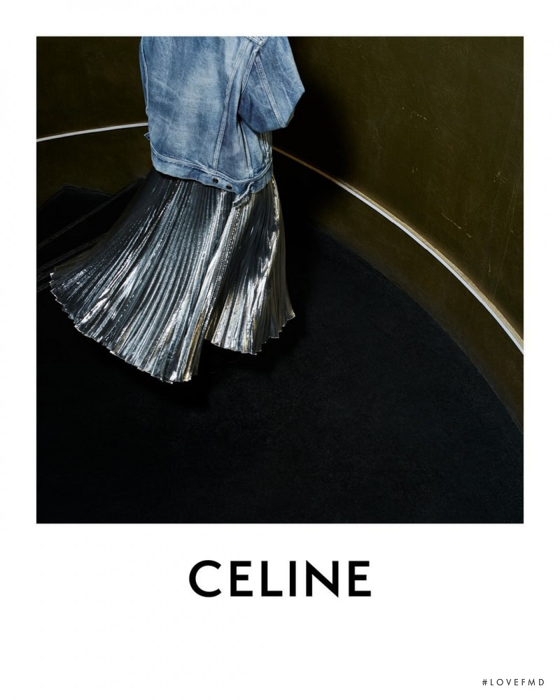 Quinn Elin Mora featured in  the Celine advertisement for Autumn/Winter 2021