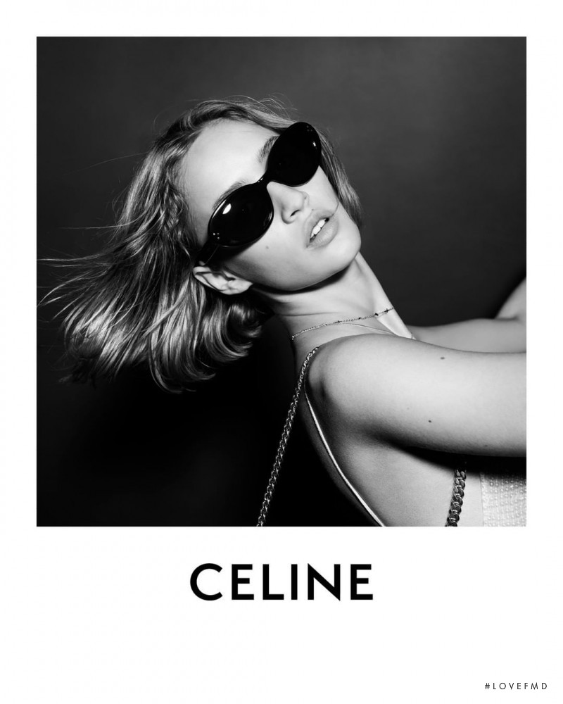 Quinn Elin Mora featured in  the Celine advertisement for Autumn/Winter 2021