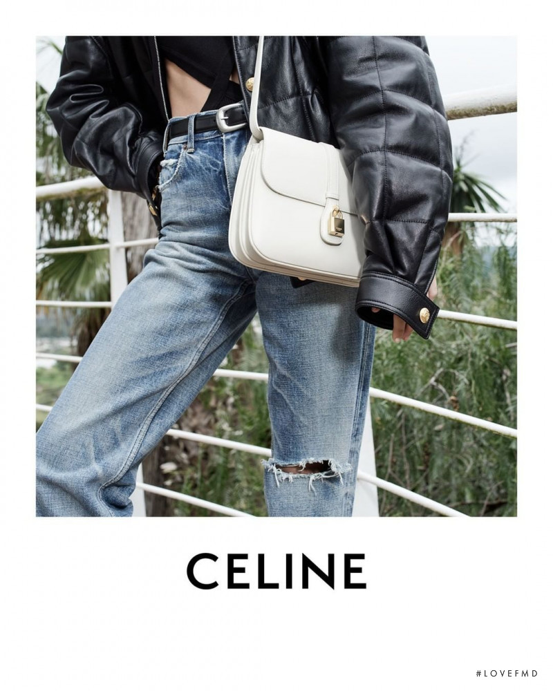 Quinn Elin Mora featured in  the Celine advertisement for Autumn/Winter 2021