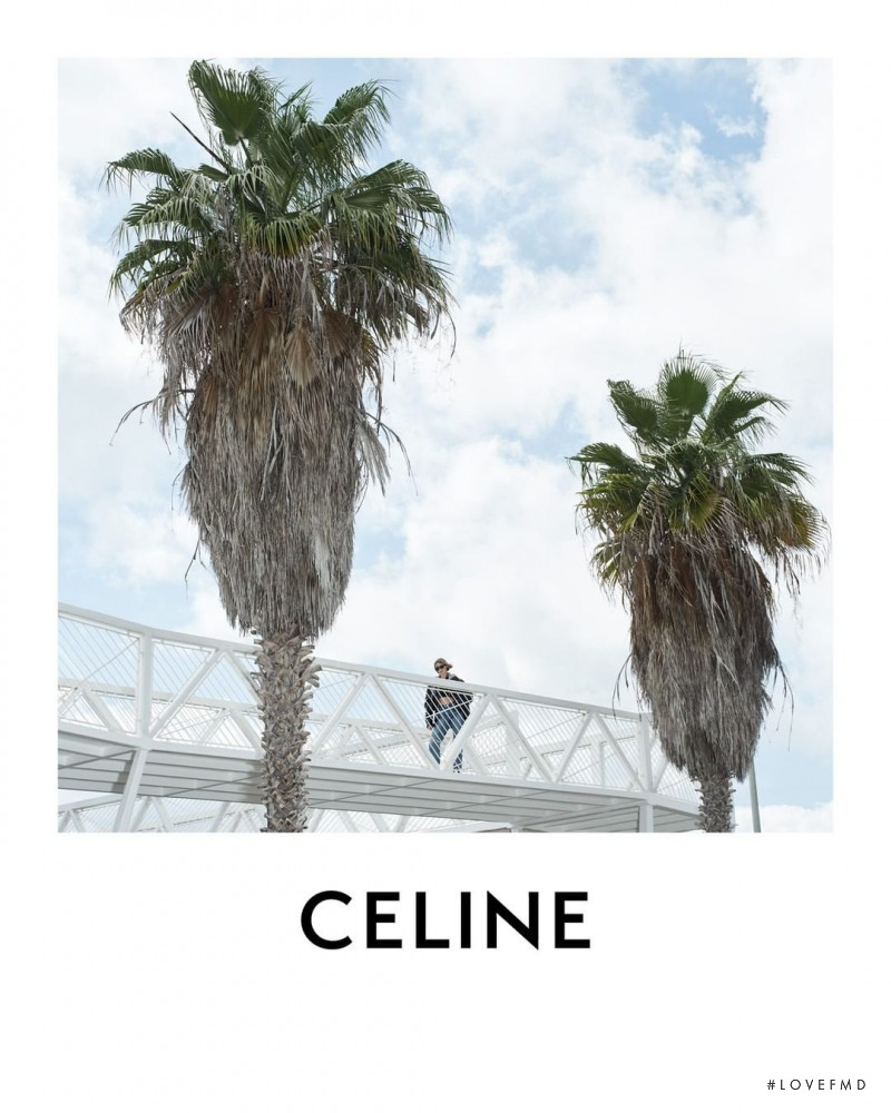 Quinn Elin Mora featured in  the Celine advertisement for Autumn/Winter 2021