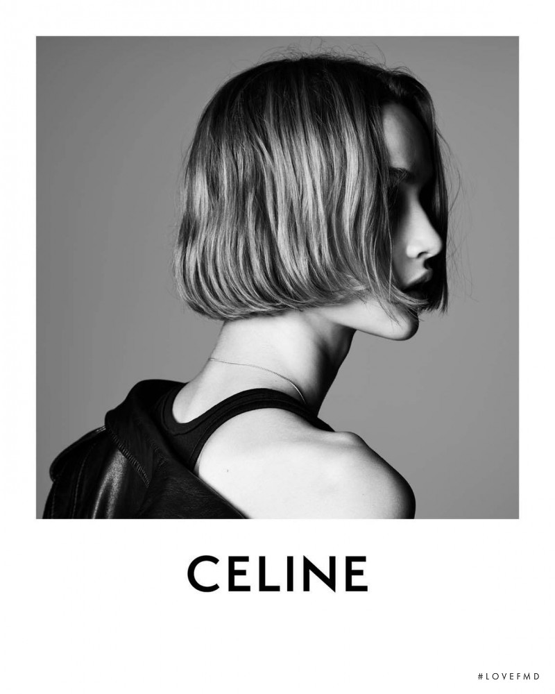 Quinn Elin Mora featured in  the Celine advertisement for Autumn/Winter 2021