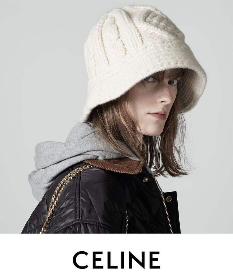 Meerle Haket featured in  the Celine advertisement for Summer 2021
