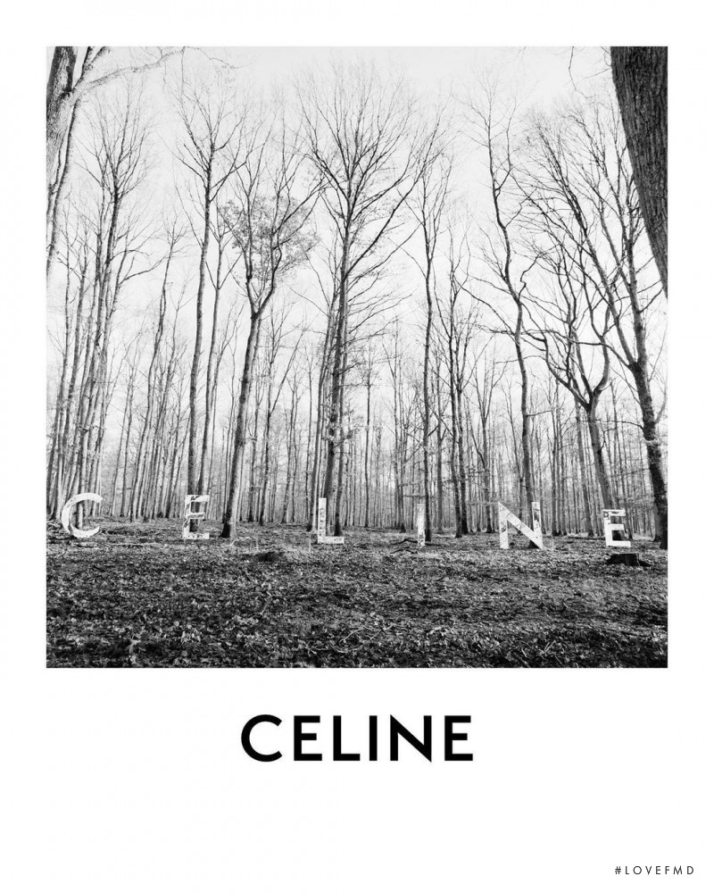 Celine Teen Knight Poem advertisement for Summer 2021