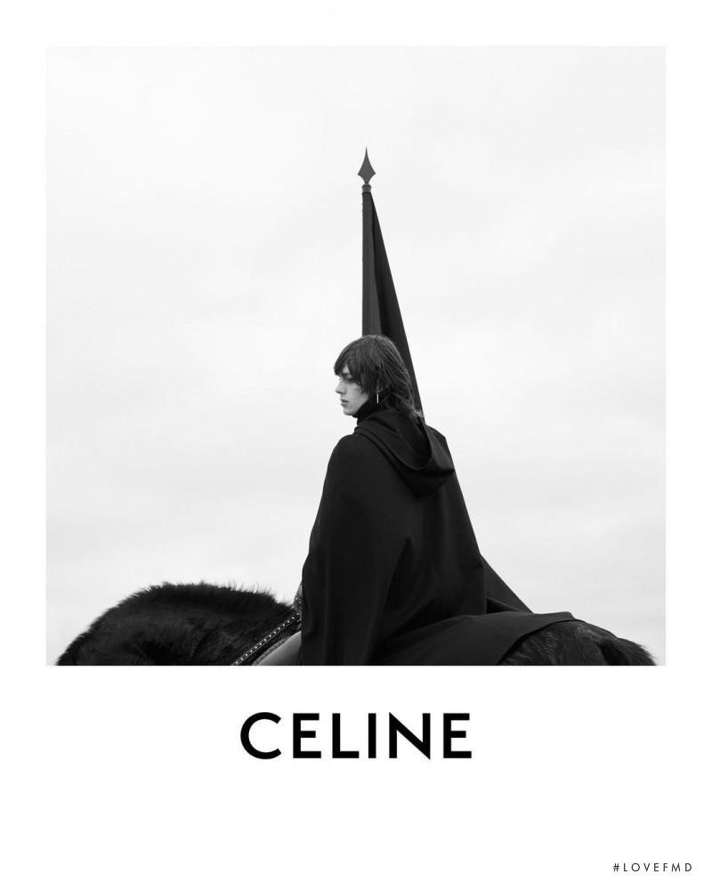 Celine Teen Knight Poem advertisement for Summer 2021