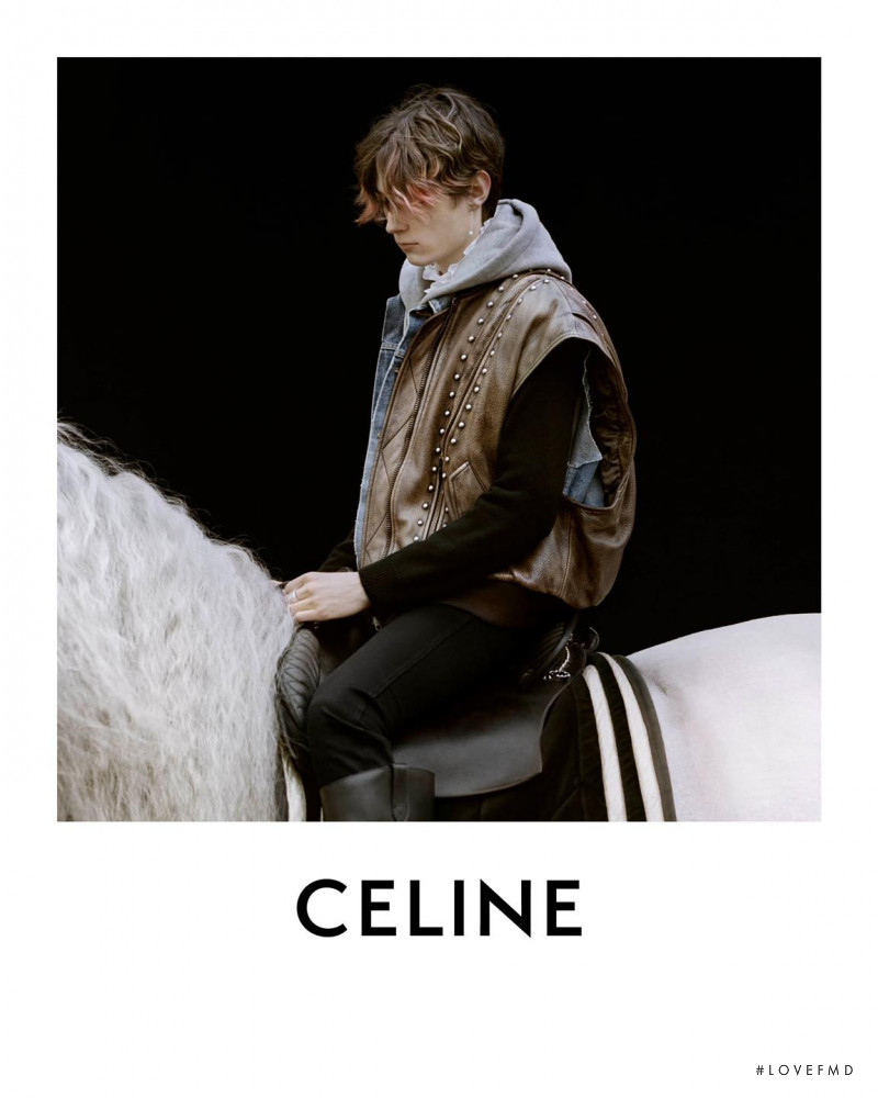 Celine Teen Knight Poem advertisement for Summer 2021